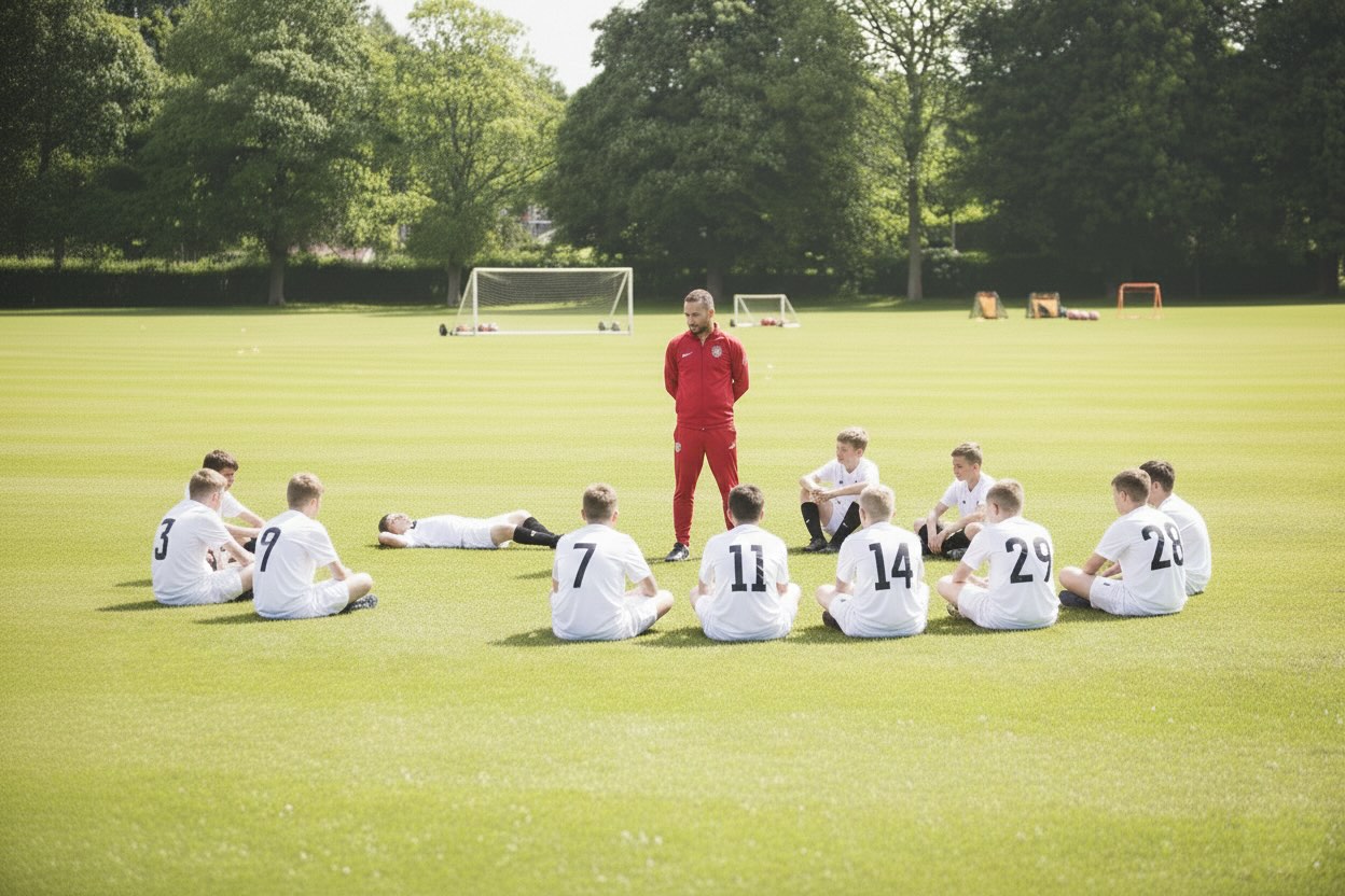 FOOTBALL CAMP AT SIDCOT SCHOOL, BRISTOL