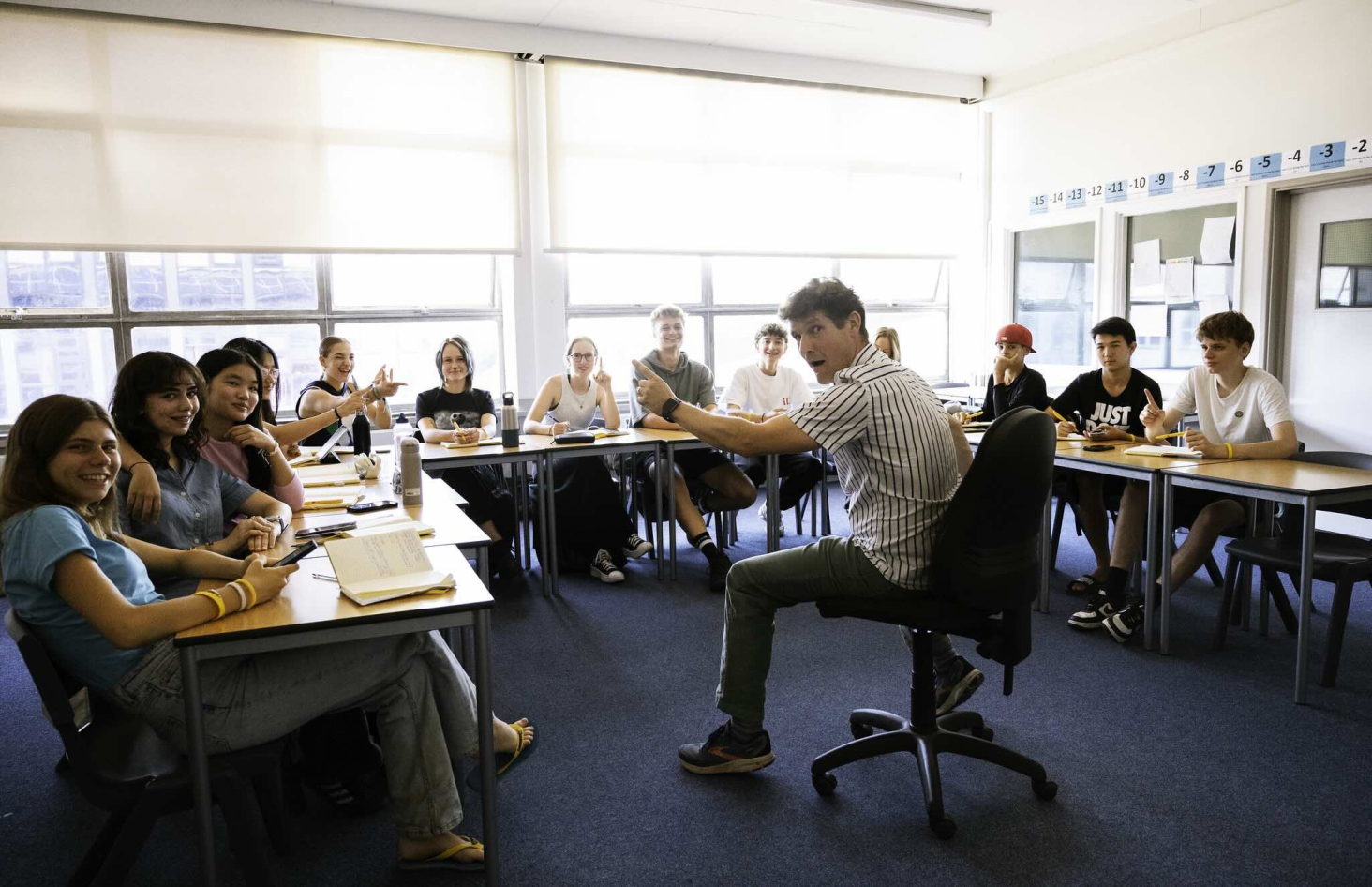 Inspiring teachers are important at Academic Summer
