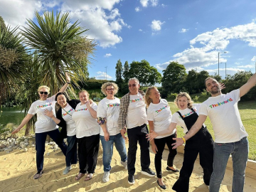 Walking to raise money for Theirworld foundation