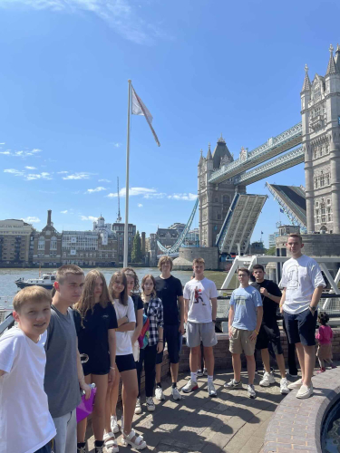 Tower Bridge on the West Bank. An Academic Summer Camps trip in London