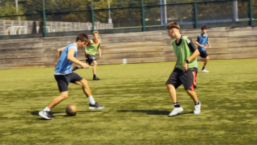 Summer Football Camp at Sidcot School Bristol for children age 8-17