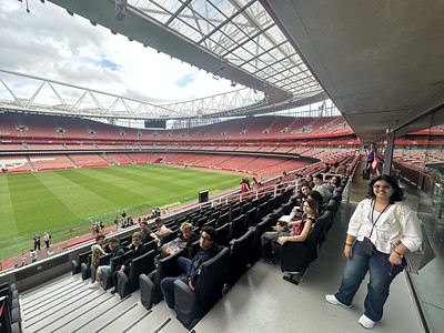 Football stadium London. Trip Academic Summer Camps Bristol