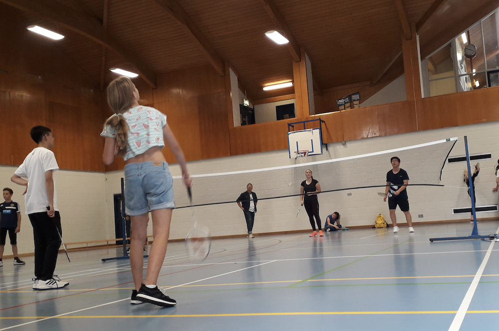 Sports hall at Sidcot School, home of Academic Summer Camp
